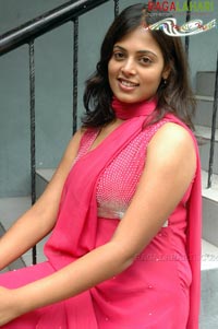 Sindhu Menon Armpit show in Pink