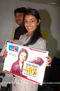 Kajal Launches Big C 50% Cash Back Offer