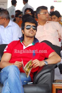 Ram Charan Teja & Shilpa Reddy at Hyderabad Polo Grounds