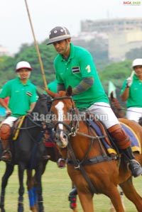 Ram Charan Teja & Shilpa Reddy at Hyderabad Polo Grounds