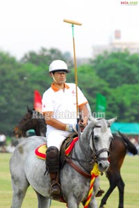 Ram Charan Teja & Shilpa Reddy at Hyderabad Polo Grounds