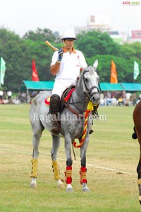 Ram Charan Teja & Shilpa Reddy at Hyderabad Polo Grounds