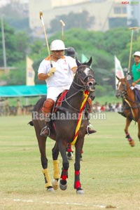 Ram Charan Teja & Shilpa Reddy at Hyderabad Polo Grounds