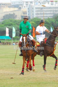 Ram Charan Teja & Shilpa Reddy at Hyderabad Polo Grounds