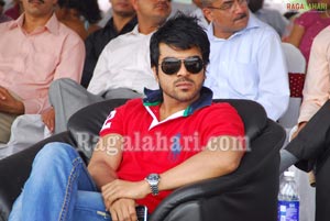 Ram Charan Teja & Shilpa Reddy at Hyderabad Polo Grounds