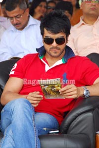 Ram Charan Teja & Shilpa Reddy at Hyderabad Polo Grounds