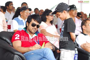 Ram Charan Teja & Shilpa Reddy at Hyderabad Polo Grounds