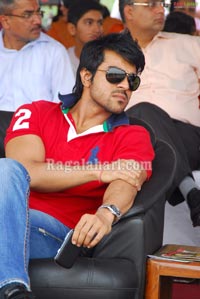 Ram Charan Teja & Shilpa Reddy at Hyderabad Polo Grounds