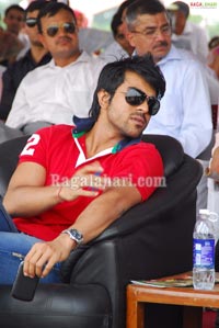 Ram Charan Teja & Shilpa Reddy at Hyderabad Polo Grounds