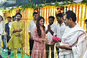 Rashmika Mandanna Rainbow Movie Launch