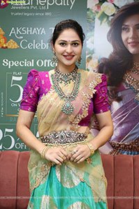 Launch of Akshaya Tritiya Special Jewellery at Manepally