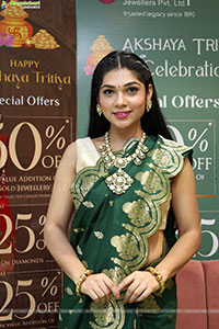 Launch of Akshaya Tritiya Special Jewellery at Manepally