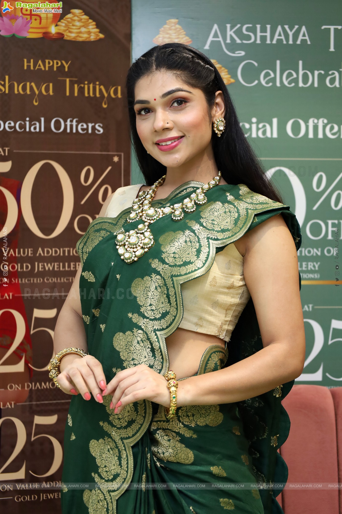 Launch of Akshaya Tritiya Special Jewellery Collection at Manepally Jewellers