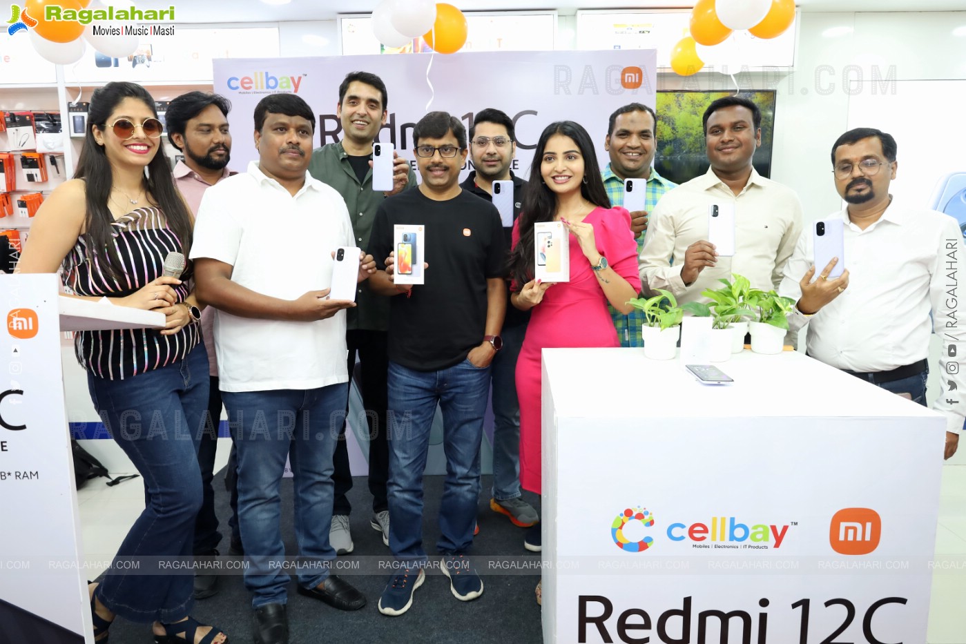 Grand Launch of Redmi 12C & Redmi Note 12 at CELL BAY