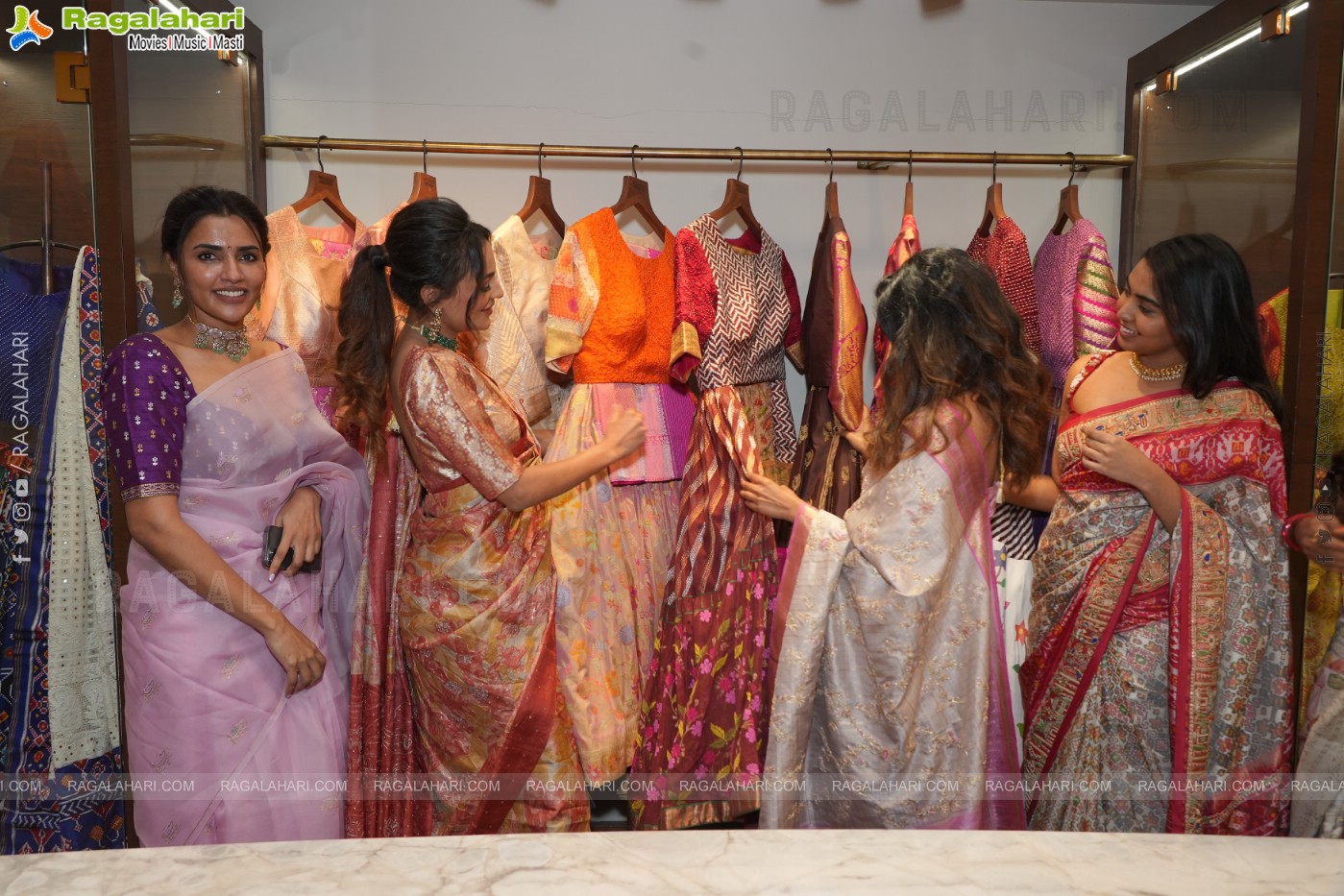 Lakshmi Manchu Inaugurates The Antora Store by Designer Geetanjali