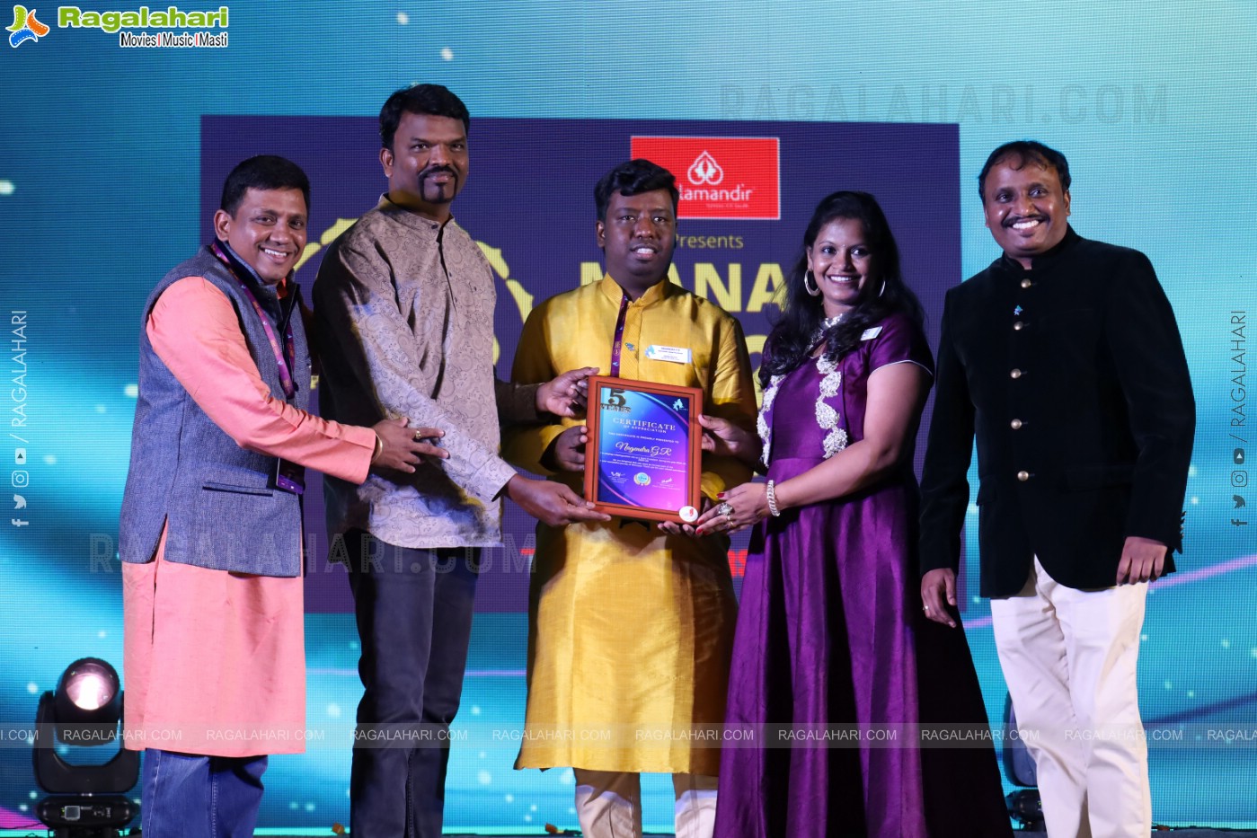 WE VYSYA MANAM 2023 awards ceremony Gadi Raju palace at vizag