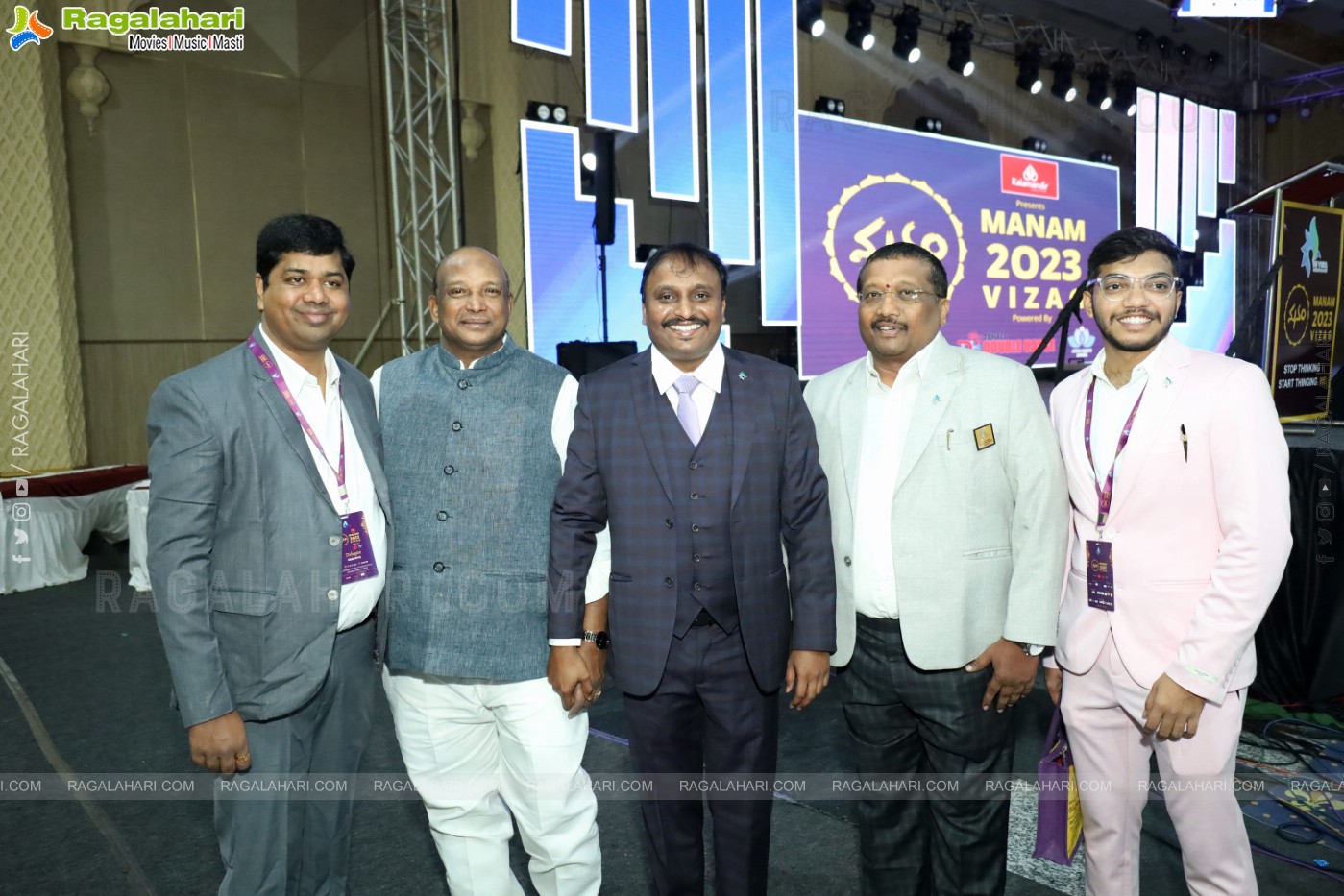 WE VYSYA MANAM 2023 awards ceremony Gadi Raju palace at vizag