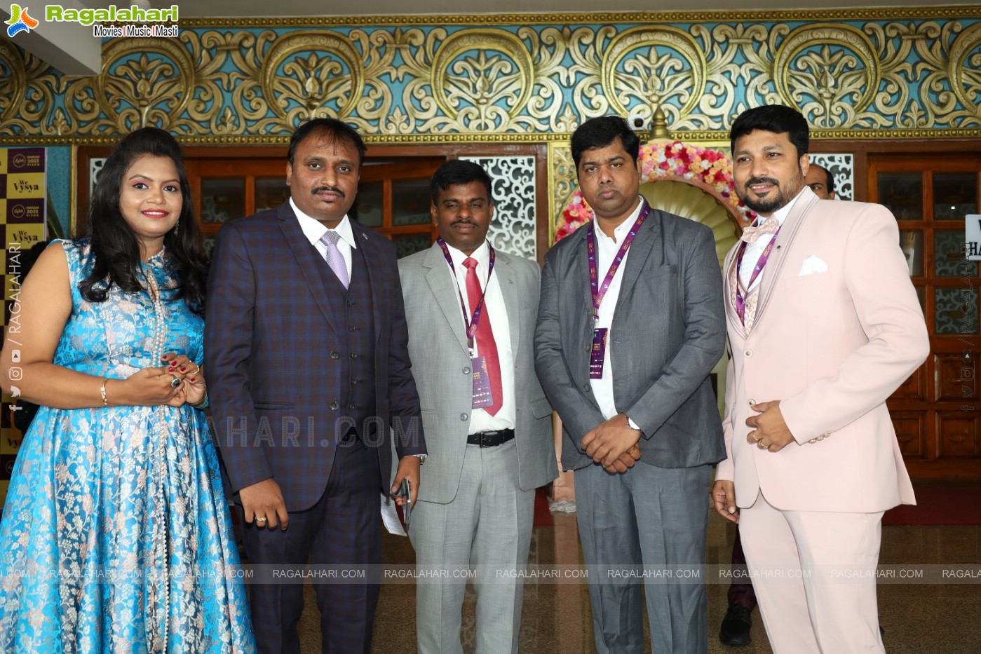 WE VYSYA MANAM 2023 awards ceremony Gadi Raju palace at vizag