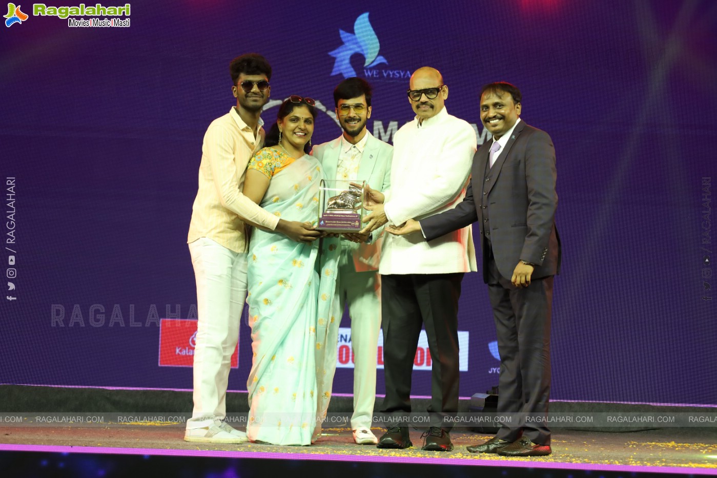 WE VYSYA MANAM 2023 awards ceremony Gadi Raju palace at vizag