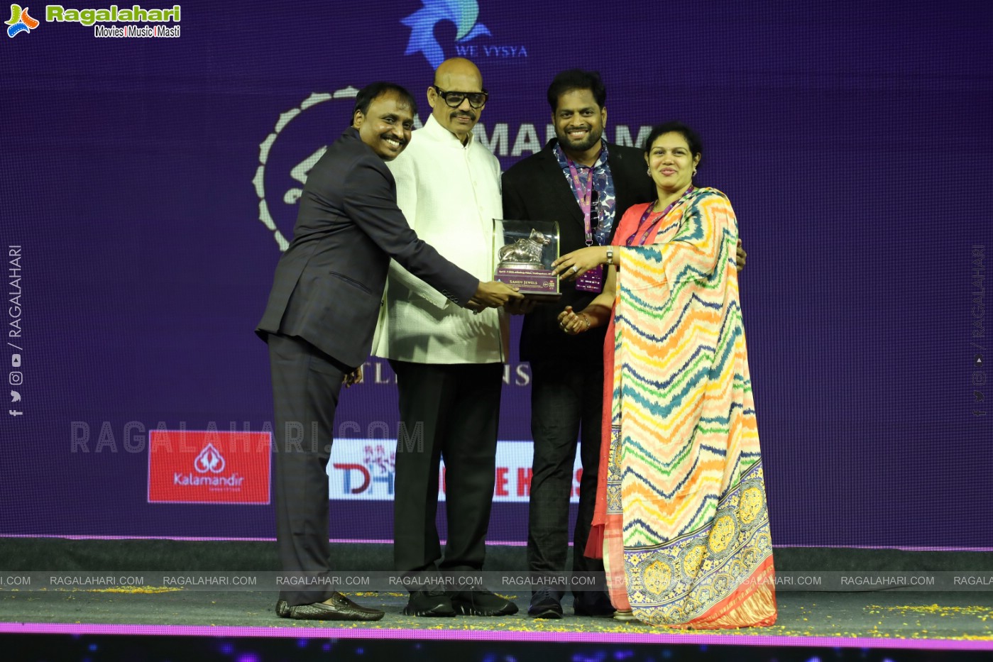 WE VYSYA MANAM 2023 awards ceremony Gadi Raju palace at vizag