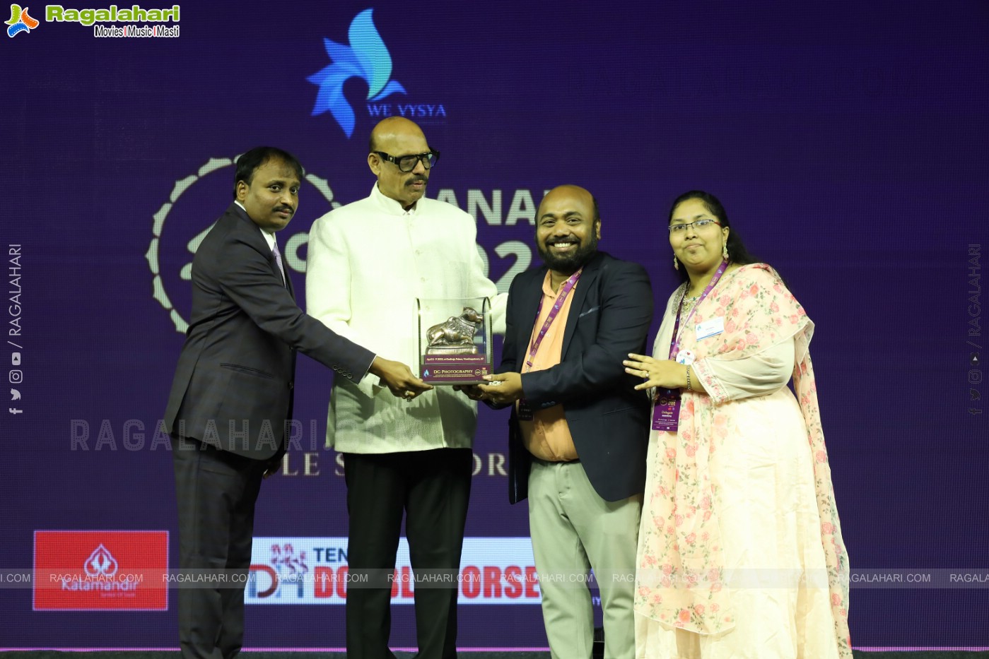 WE VYSYA MANAM 2023 awards ceremony Gadi Raju palace at vizag