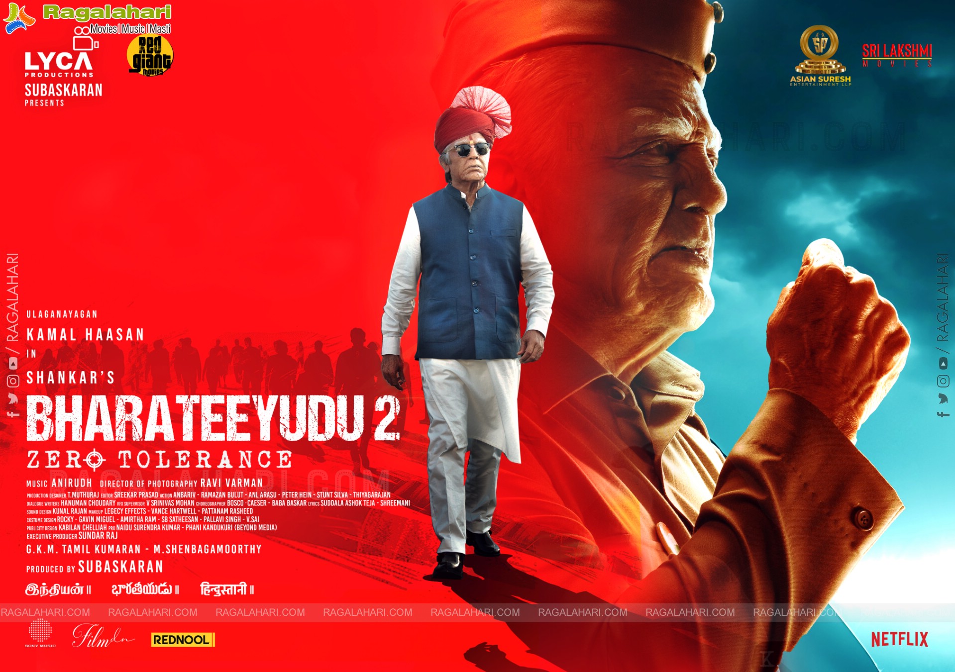 Indian 2 Movie Poster Designs
