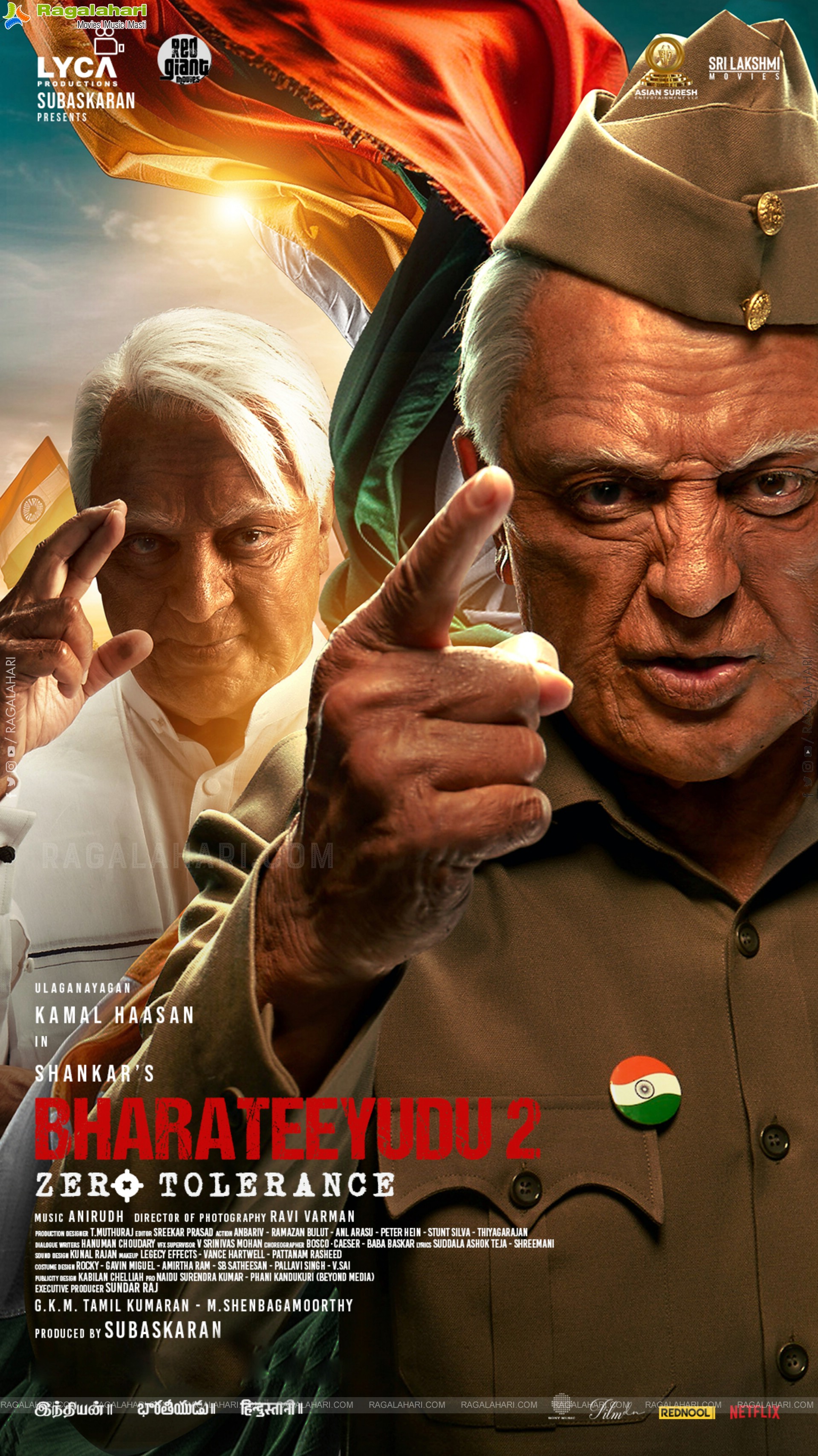 Indian 2 Movie Poster Designs
