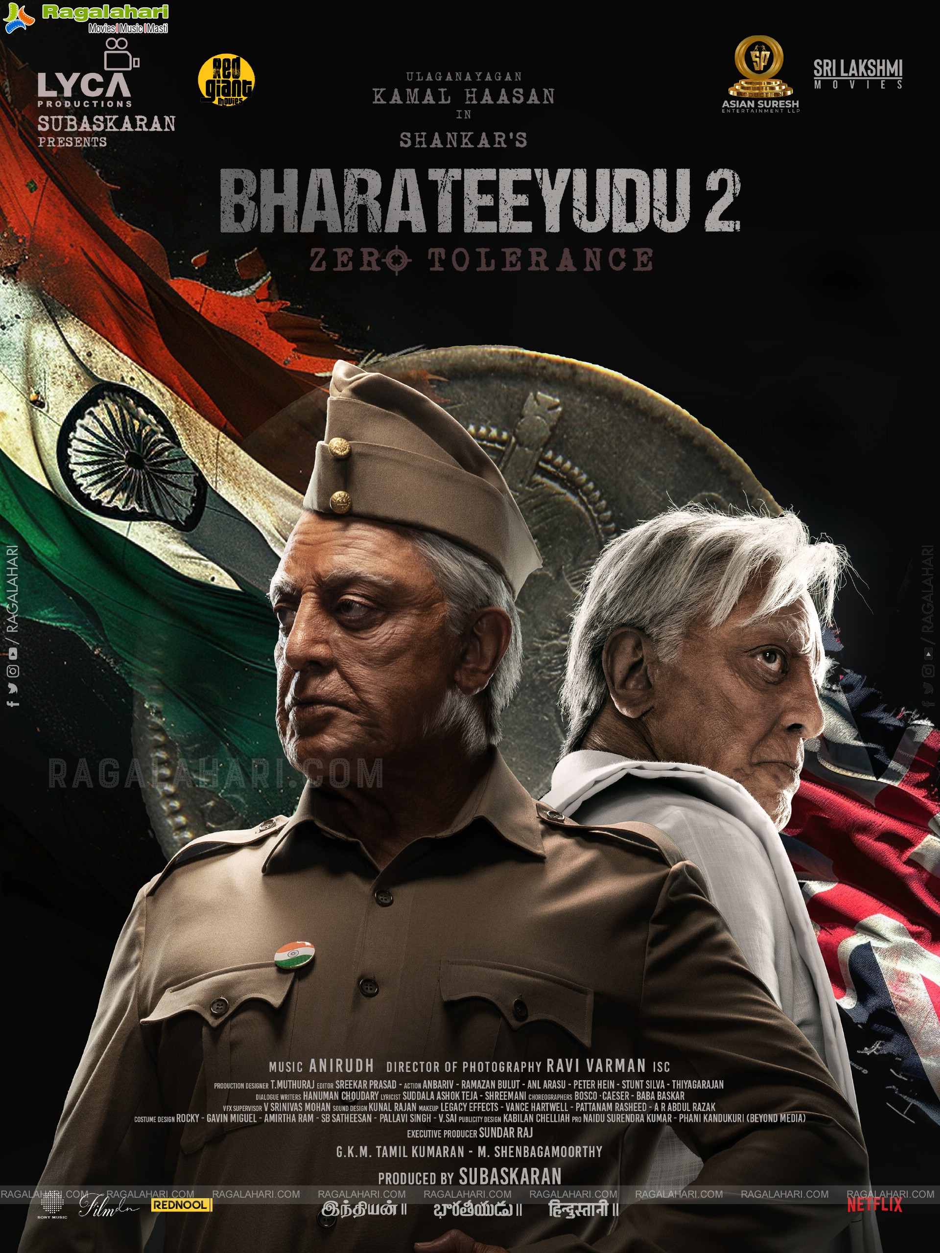 Indian 2 Movie Poster Designs
