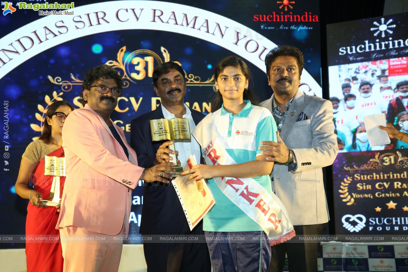 Suchir India Foundation 31st Sir C.V.Raman Young Genius Awards Event