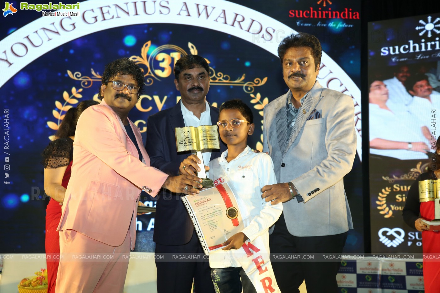 Suchir India Foundation 31st Sir C.V.Raman Young Genius Awards Event