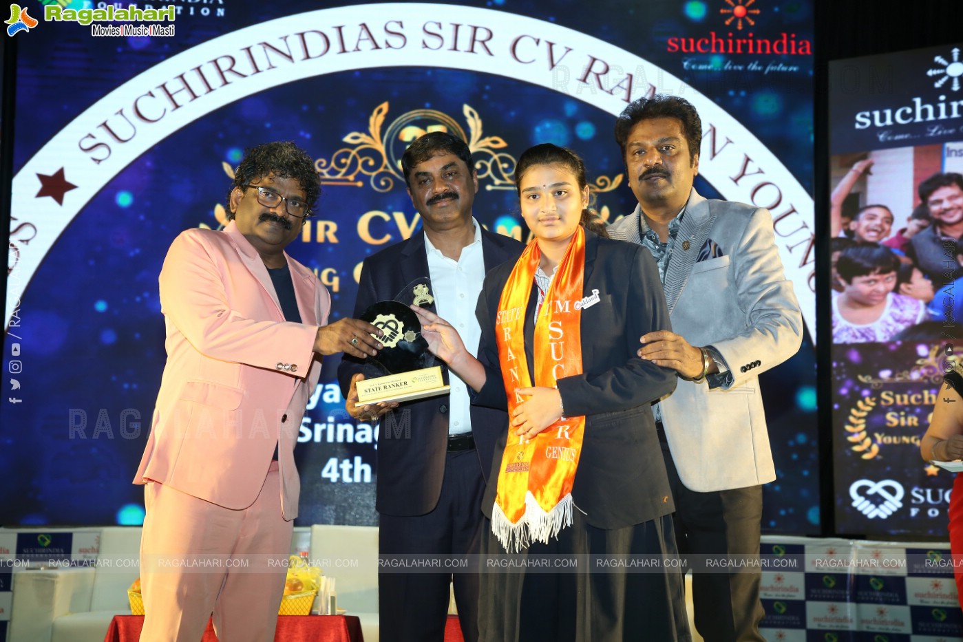 Suchir India Foundation 31st Sir C.V.Raman Young Genius Awards Event