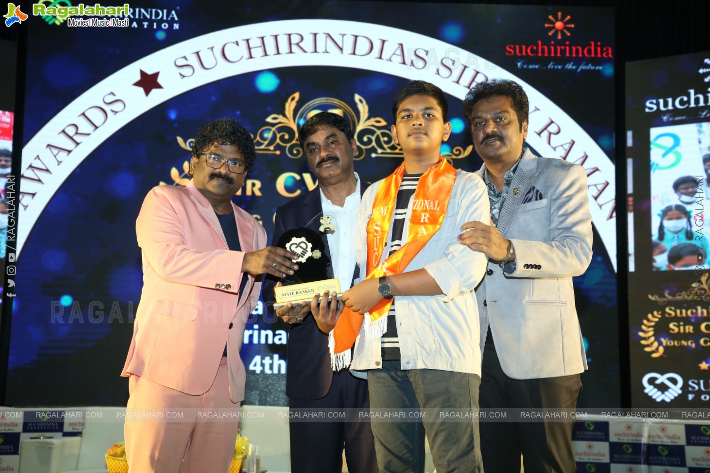 Suchir India Foundation 31st Sir C.V.Raman Young Genius Awards Event