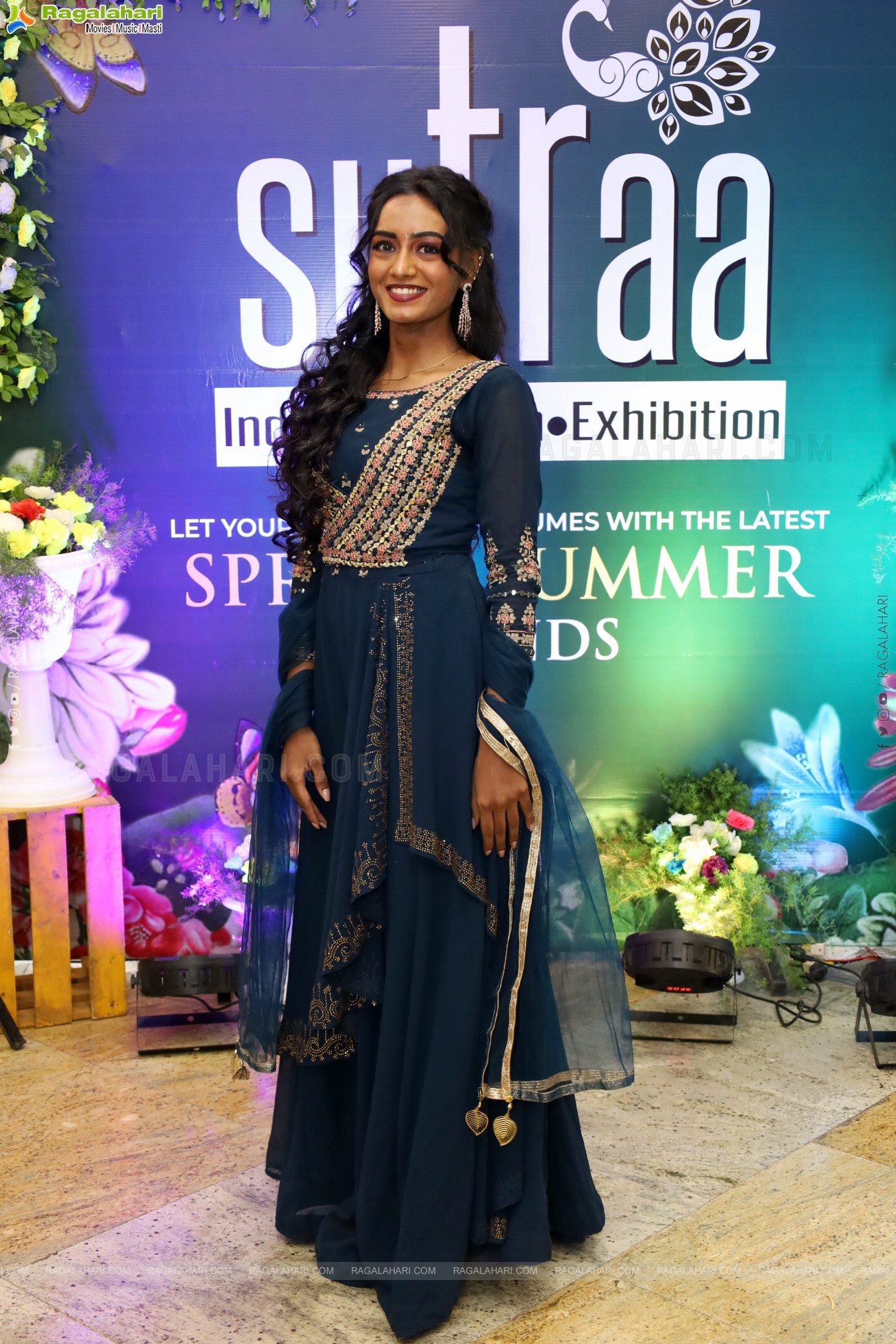 Actress Rashi Singh Inaugurated Sutraa Exhibition at HICC-Novotel, Hyderabad