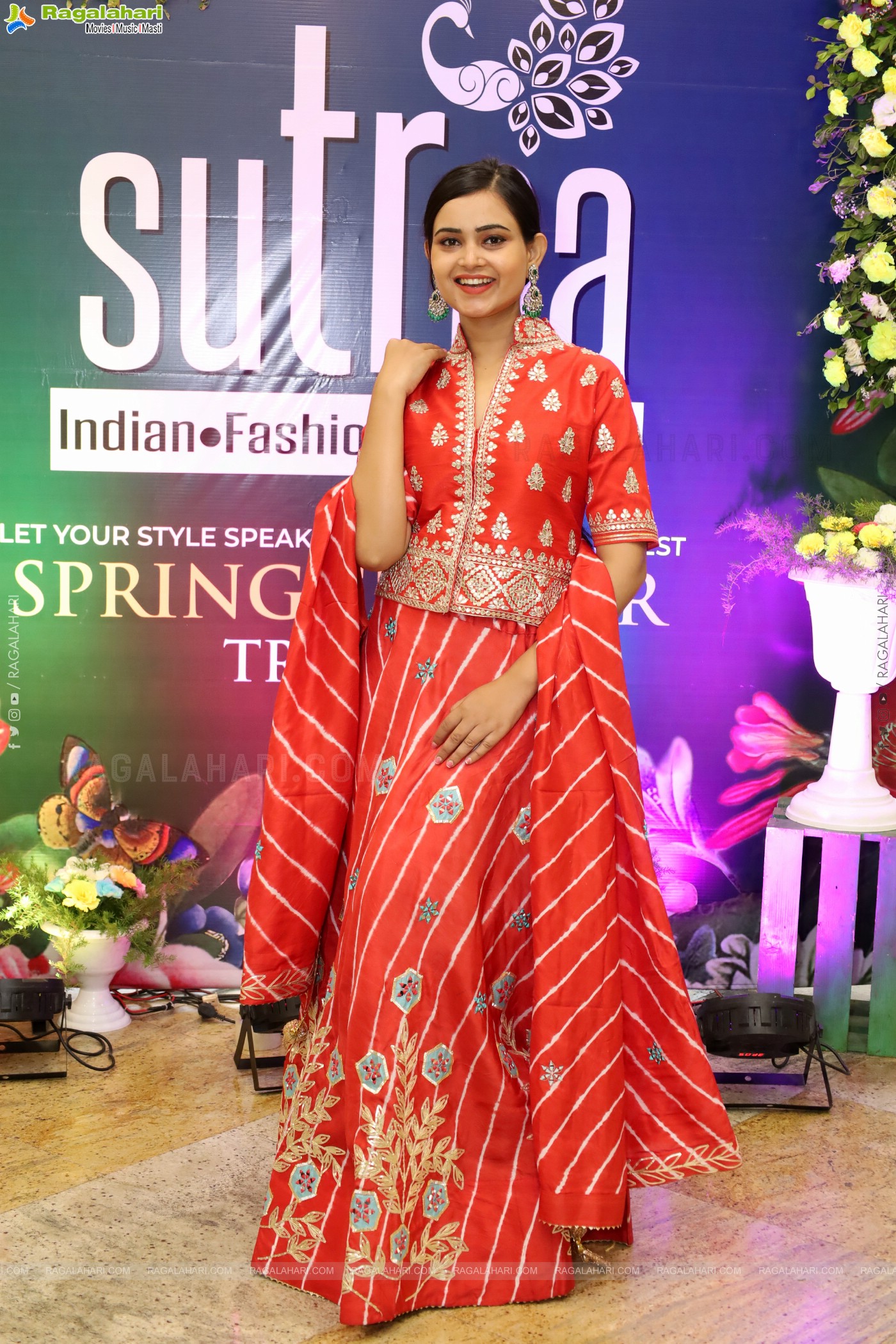 Actress Rashi Singh Inaugurated Sutraa Exhibition at HICC-Novotel, Hyderabad