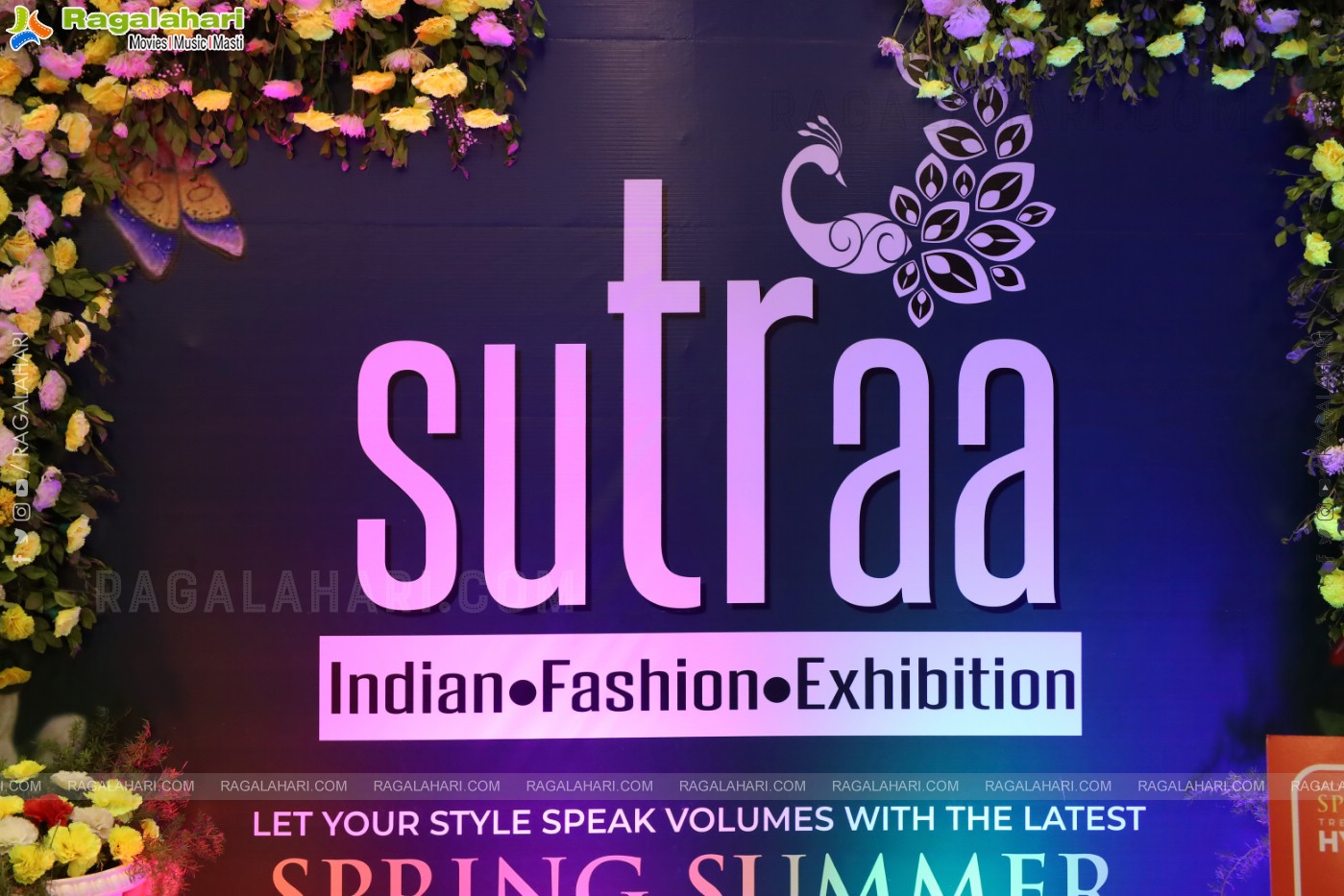 Actress Rashi Singh Inaugurated Sutraa Exhibition at HICC-Novotel, Hyderabad