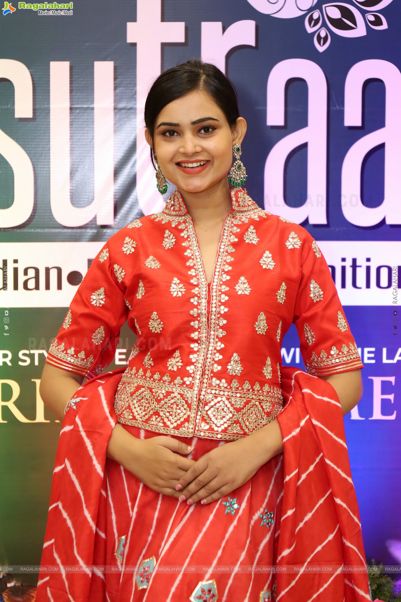 Actress Rashi Singh Inaugurated Sutraa Exhibition at HICC-Novotel, Hyderabad