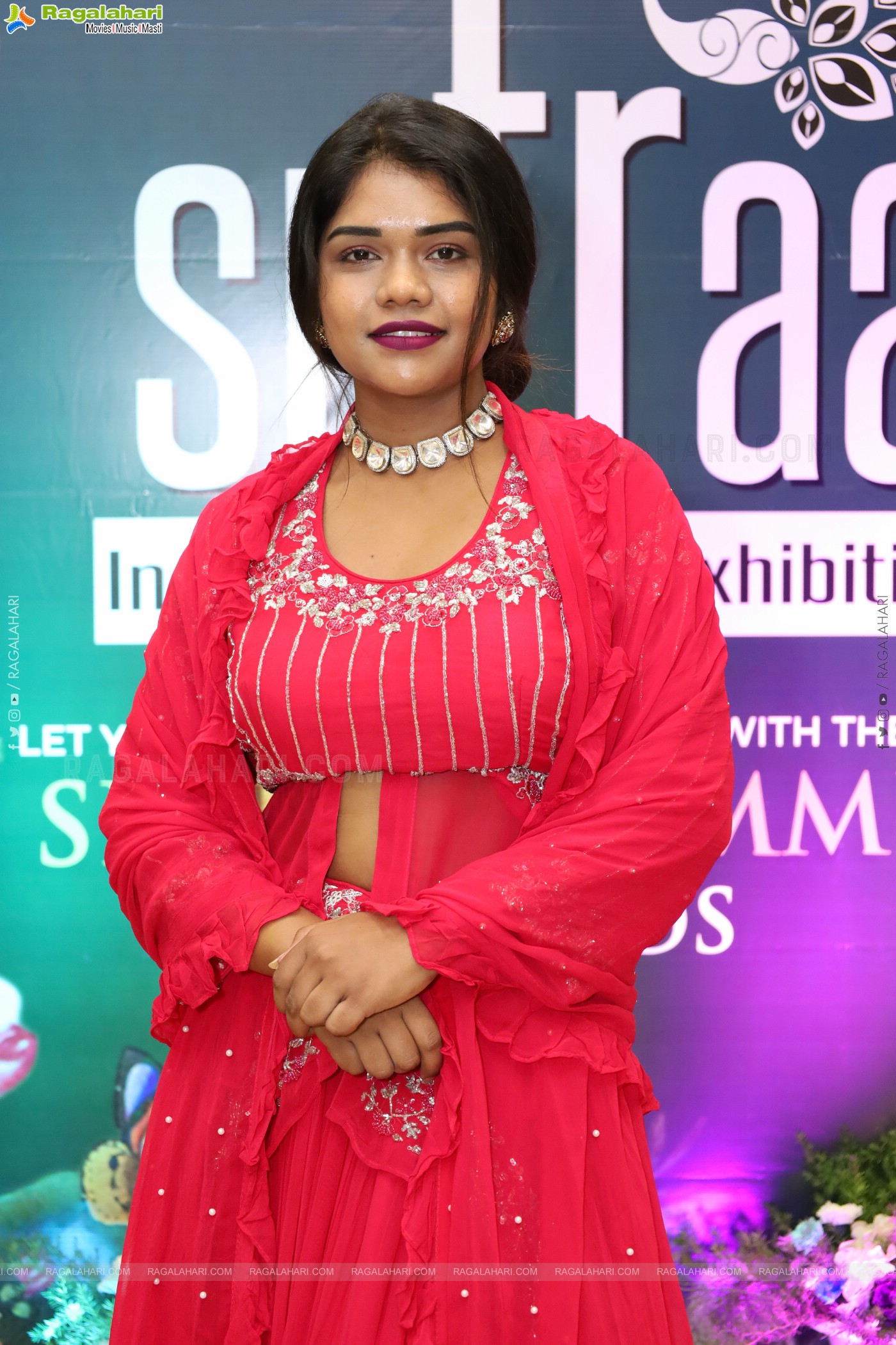 Actress Rashi Singh Inaugurated Sutraa Exhibition at HICC-Novotel, Hyderabad