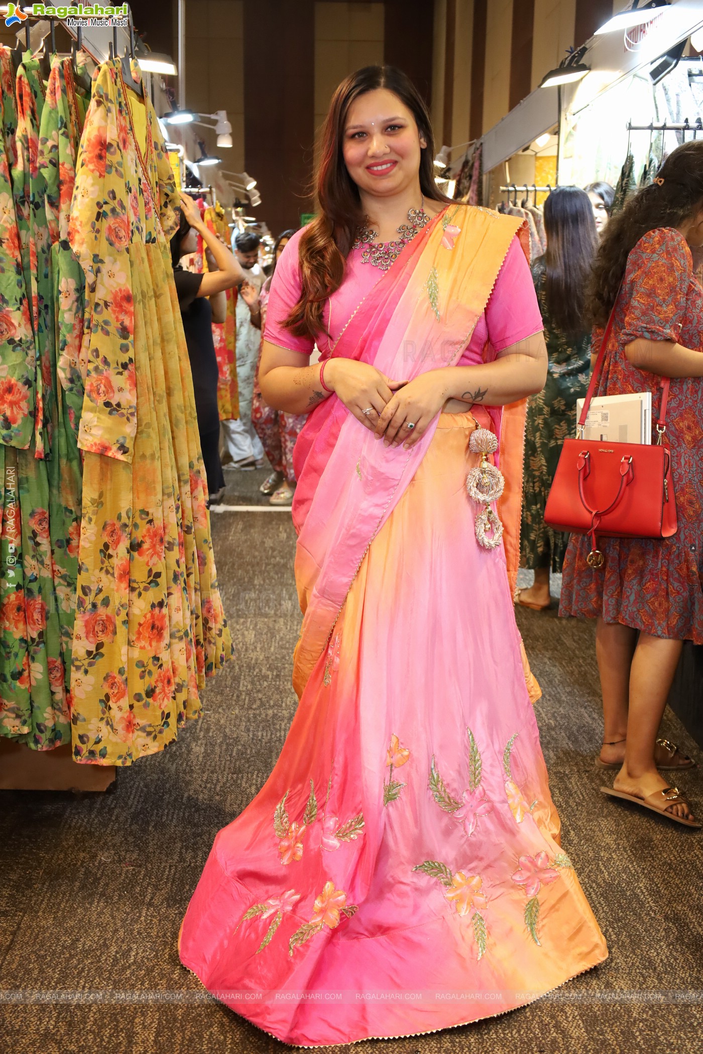 Actress Rashi Singh Inaugurated Sutraa Exhibition at HICC-Novotel, Hyderabad