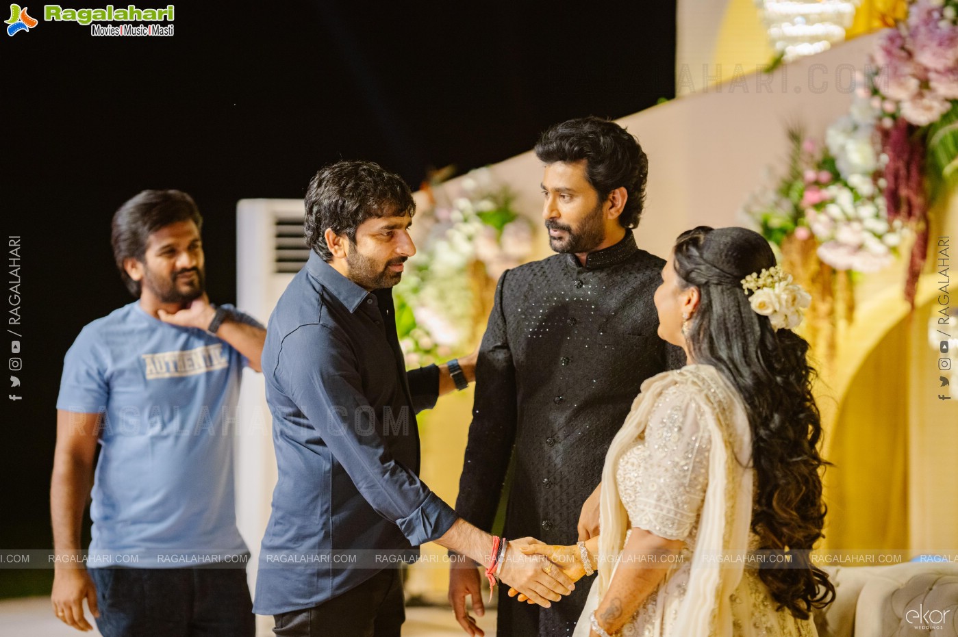 Thiruveer & Kalpana Rao Wedding Reception Event