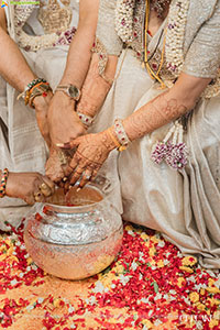 Bellamkonda Sreenivas and Kavya Reddy's Wedding Pics