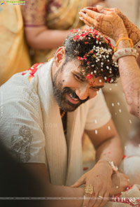 Bellamkonda Sreenivas and Kavya Reddy's Wedding Pics