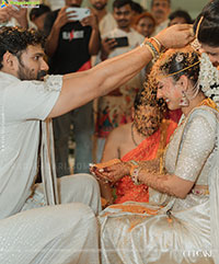 Bellamkonda Sreenivas and Kavya Reddy's Wedding Pics