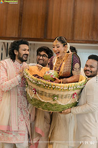 Bellamkonda Sreenivas and Kavya Reddy's Wedding Pics