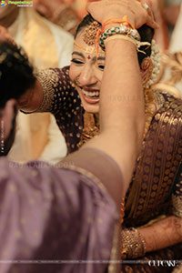 Bellamkonda Sreenivas and Kavya Reddy's Wedding Pics