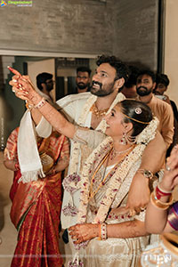 Bellamkonda Sreenivas and Kavya Reddy's Wedding Pics