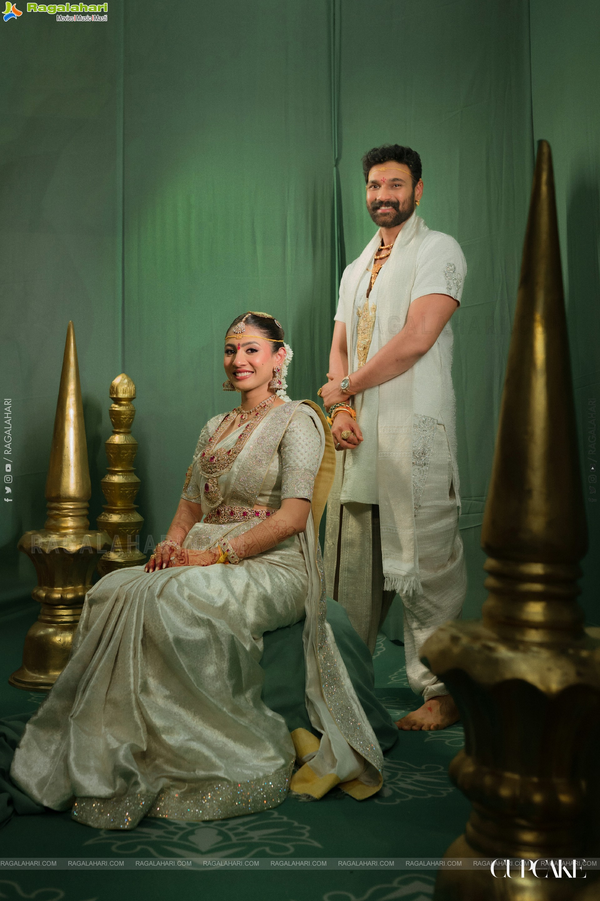 Bellamkonda Sreenivas and Kavya Reddy's Wedding Pics