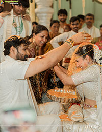 Bellamkonda Sreenivas and Kavya Reddy's Wedding Pics