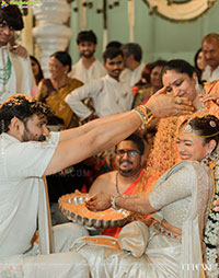 Bellamkonda Sreenivas and Kavya Reddy's Wedding Pics