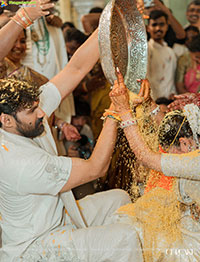 Bellamkonda Sreenivas and Kavya Reddy's Wedding Pics