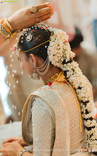Bellamkonda Sreenivas and Kavya Reddy's Wedding Pics
